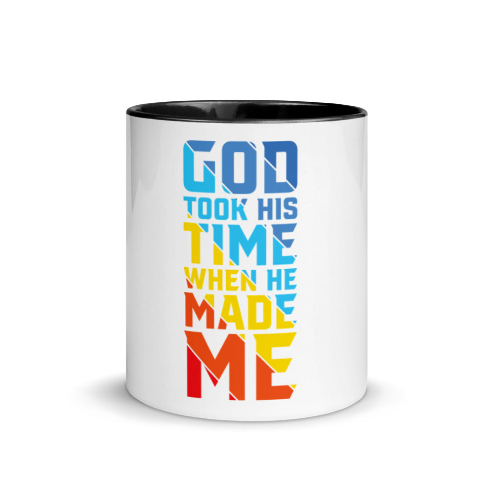 God Took HIS Time - Mug